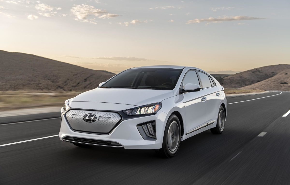 Hyundai Ioniq eletrico usado