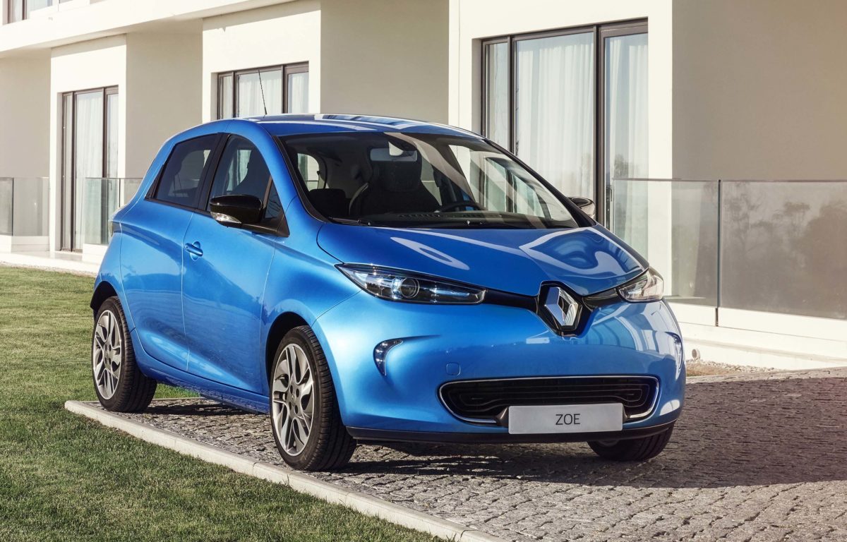 Renault Zoe elétrico usado