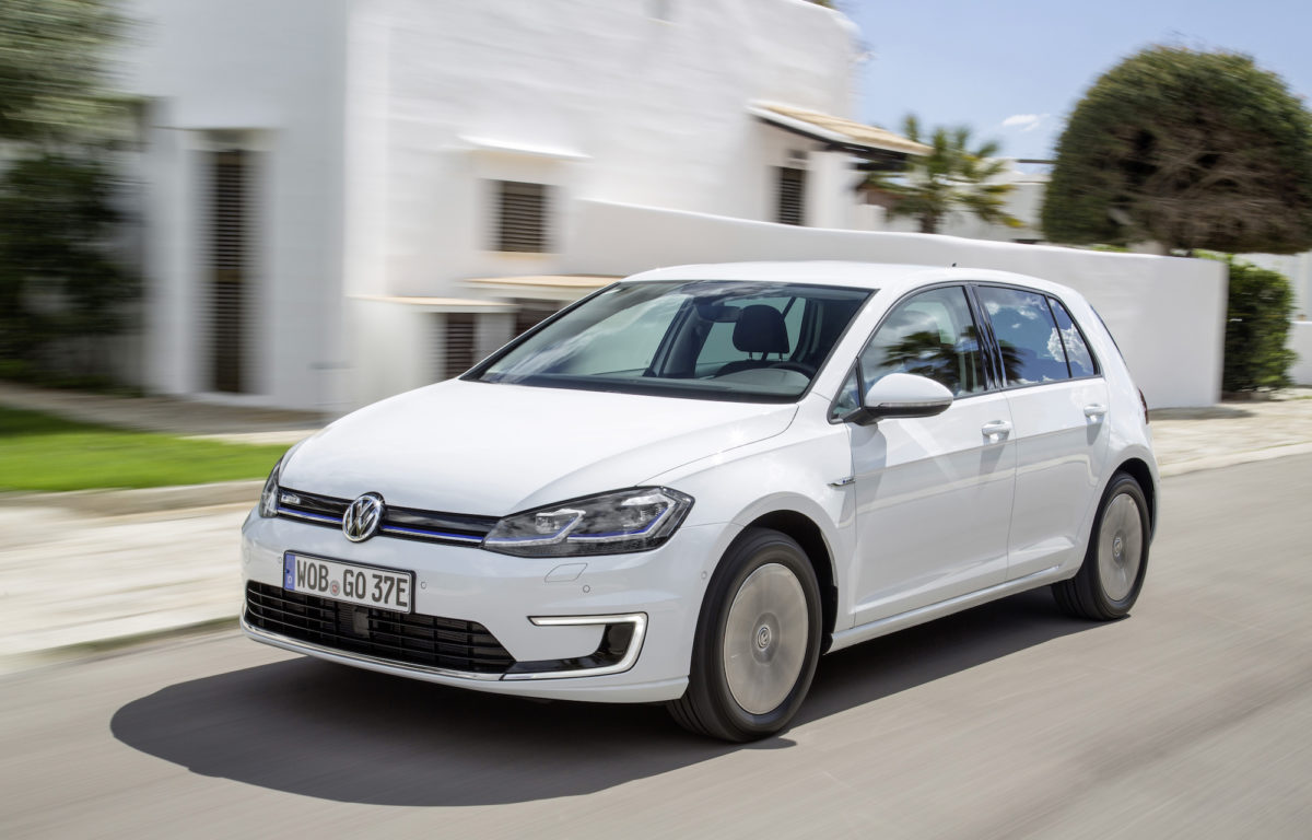 Volkswagen e-Golf elétrico usado