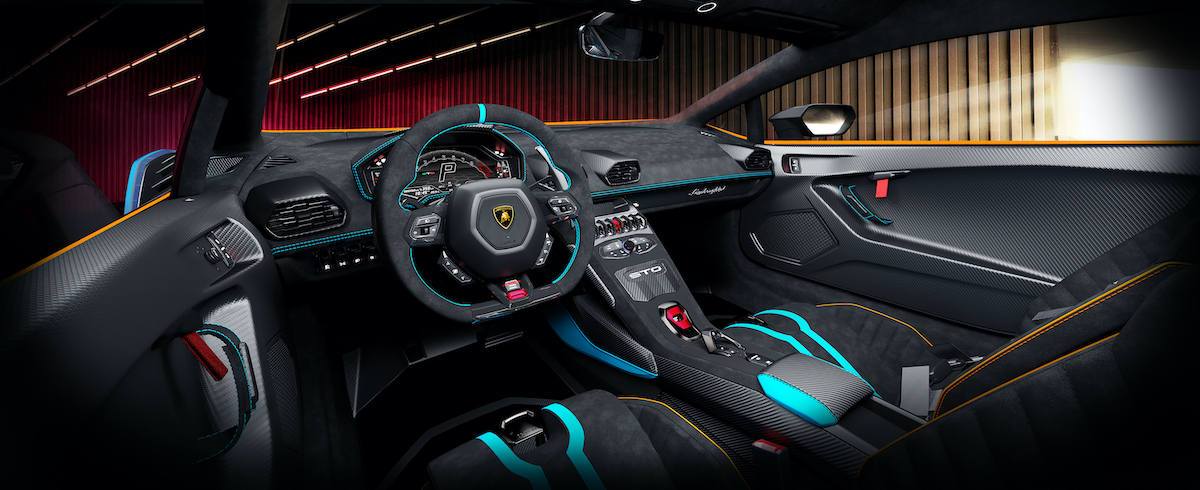 Lamborghini Huracán STO interior