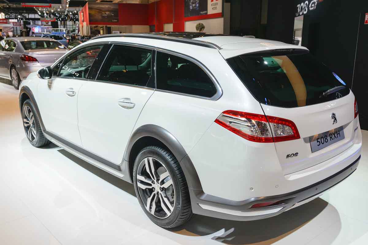 Carrinha híbrida gasóleo Peugeot 508 RXH508 RXH crossover station wagon