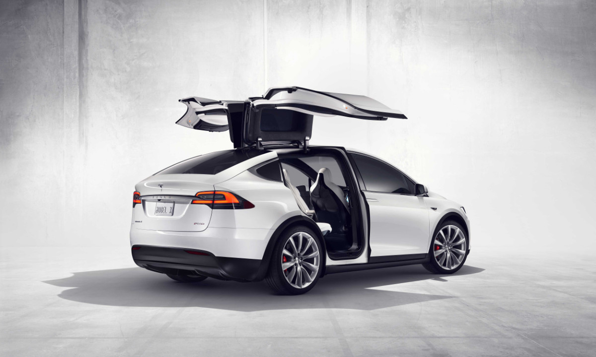 Tesla model X 7 lugares SUV elétrico