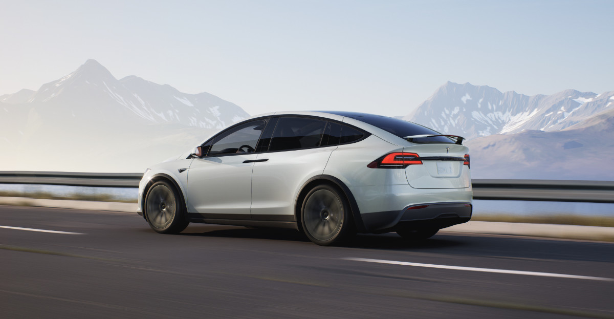 Carros elétricos 7 lugares Tesla Model X