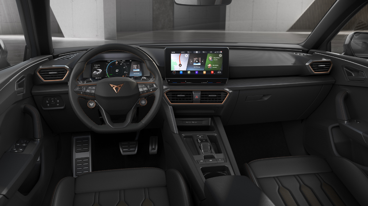 Cupra Leon hibrido interior