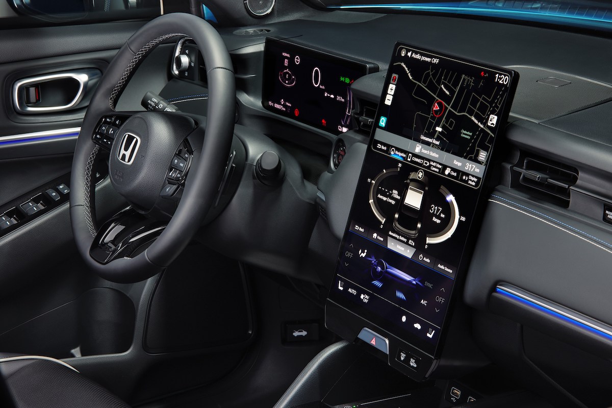 interior honda e:ny1