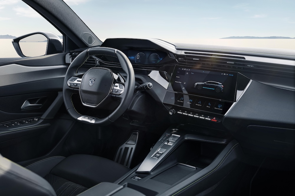 Peugeot e-308 SW Standvirtual interior