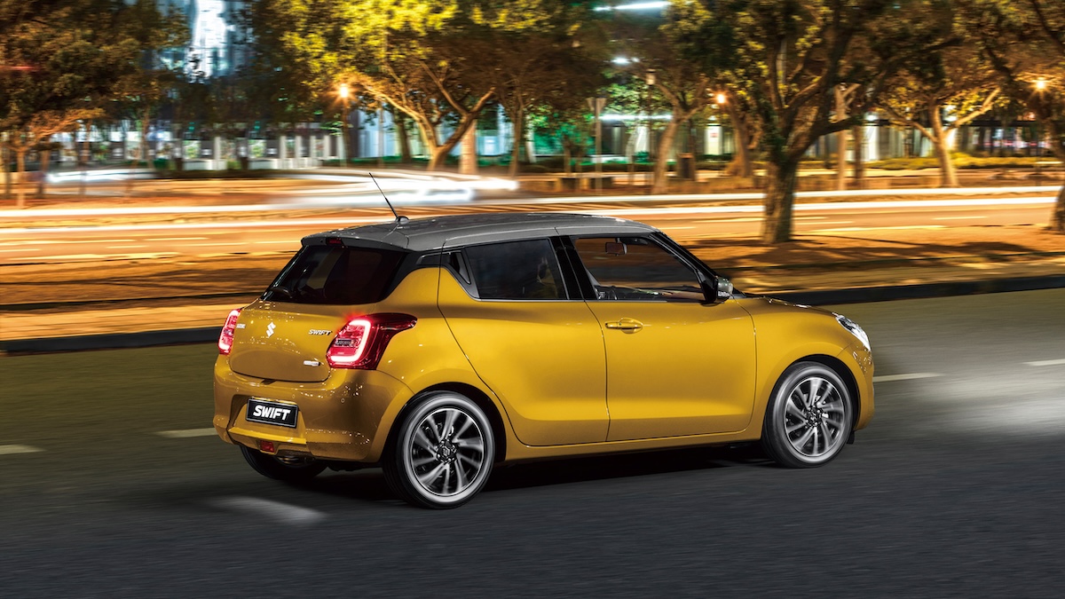 Novo Suzuki Swift amarelo