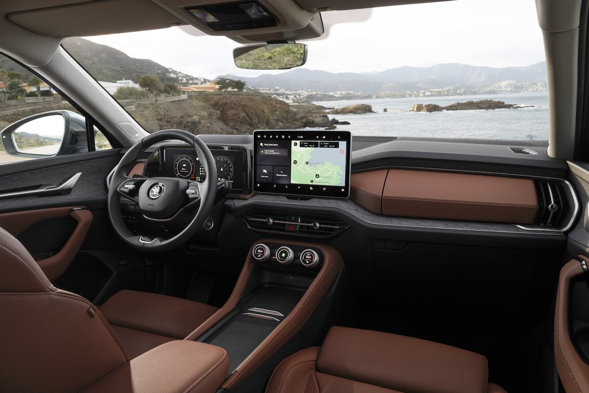 Novo Skoda Kodiaq interior