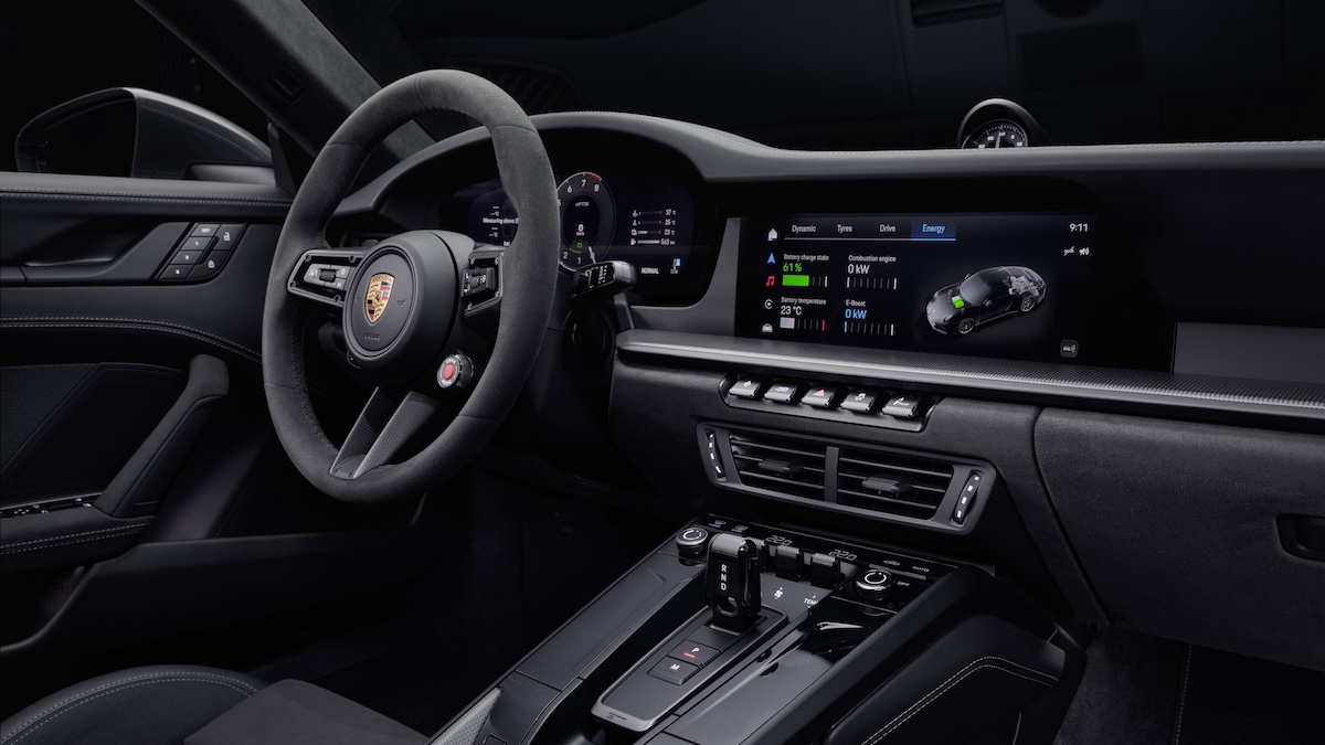 Novo Porsche 911 Carrera GTS interior